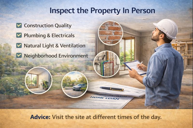 Inspect the Property in Person